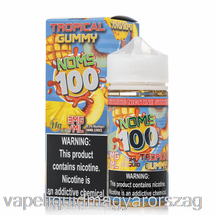 Trópusi Gumiszerű - Noms 100 - Nomenon E-liquids - 100 Ml 6mg Vape Folyadék
